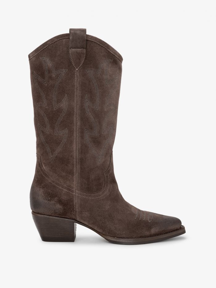 מגפי בוקרים מזמש - נעליים