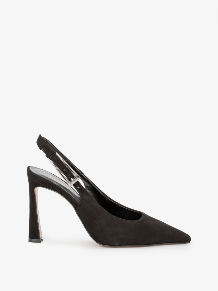 נעלי slingback מעור - נעליים