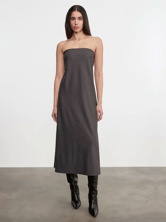 שמלת סטרפלס EASY - בגדים