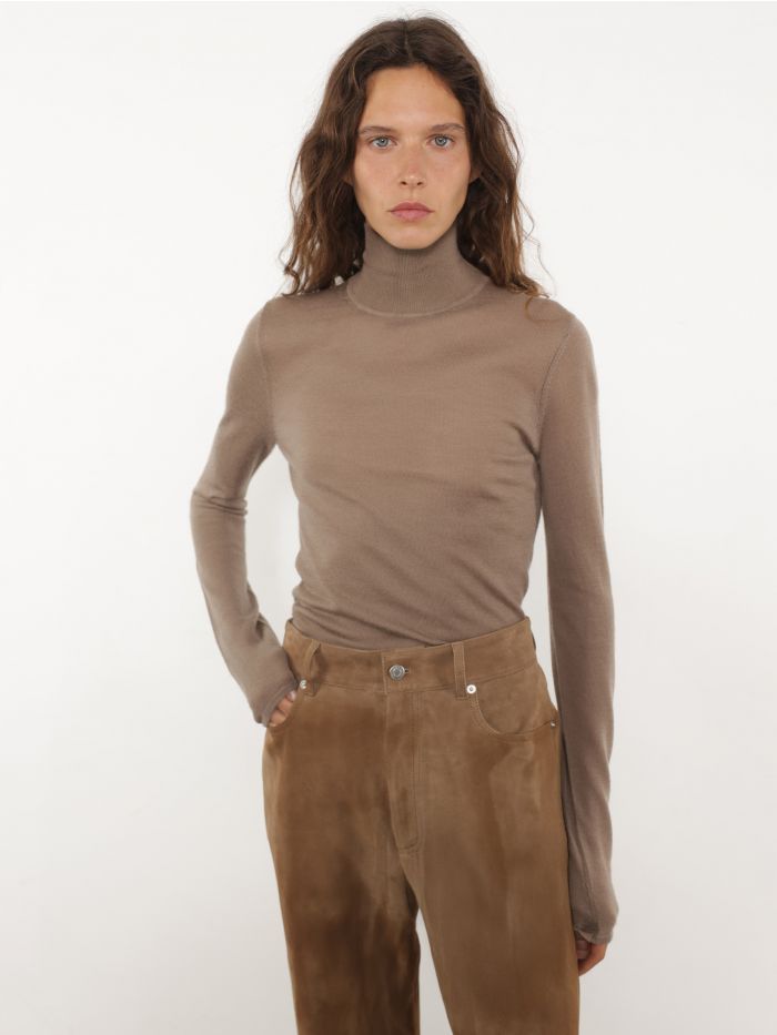 חולצת גולף מקשמיר - בגדים