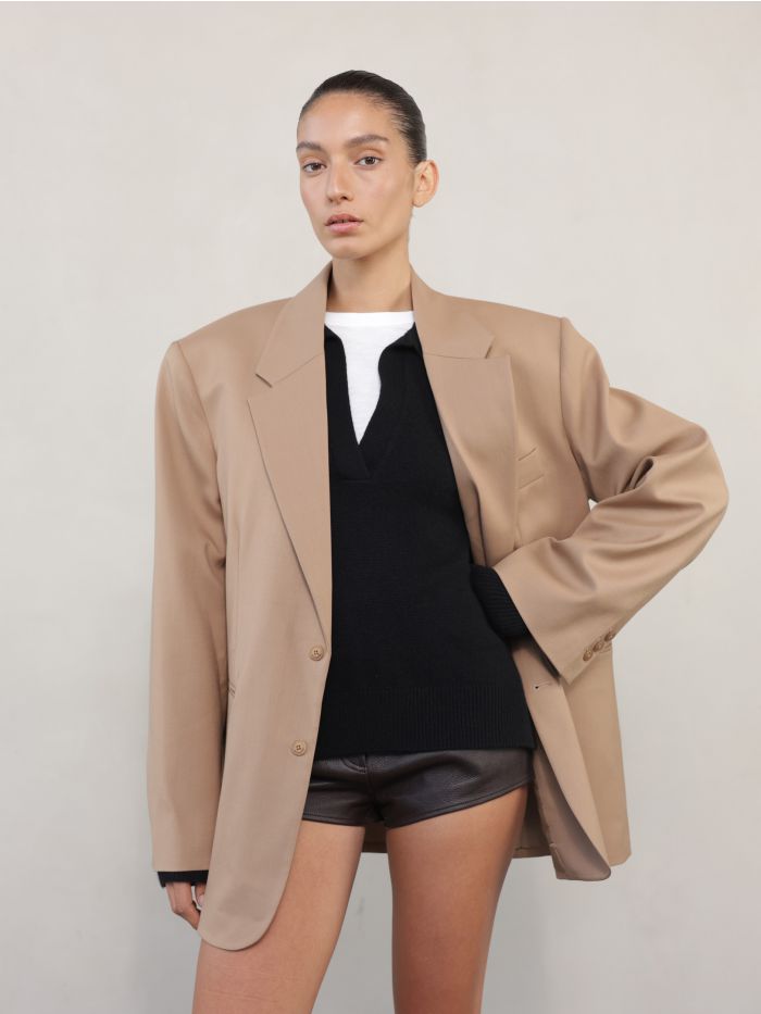 מכנסוני עור LOEN - בגדים