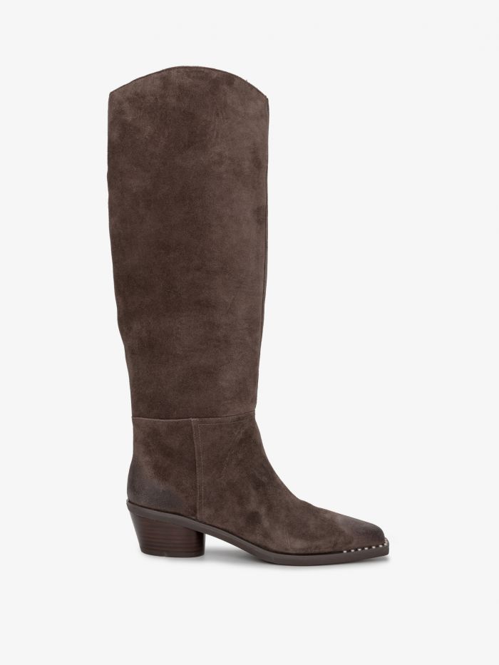 מגפי עקב מזמש - נעליים