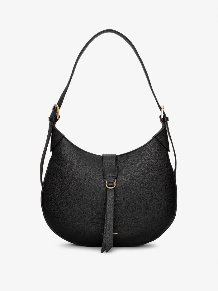 תיק כתף מעוגל מעור - תיקים