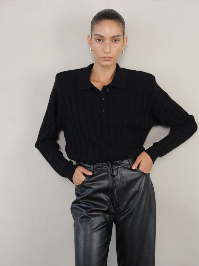 סריג פולו - בגדים