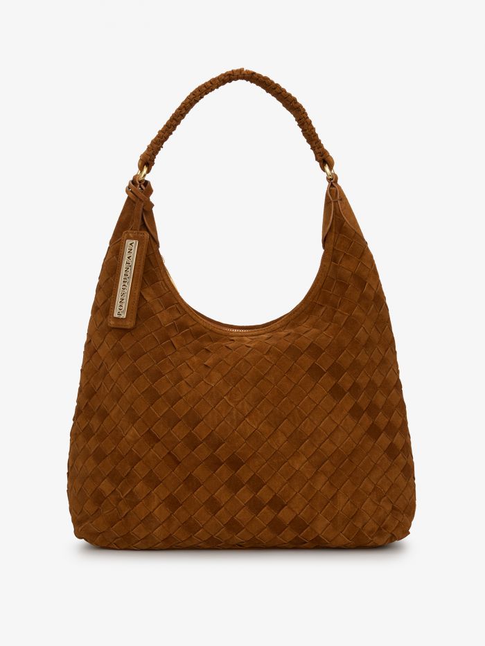 תיק זמש קלוע - תיקים