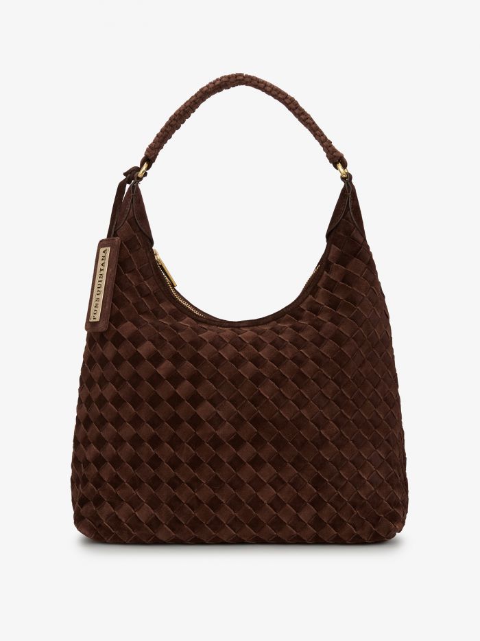 תיק זמש קלוע - תיקים