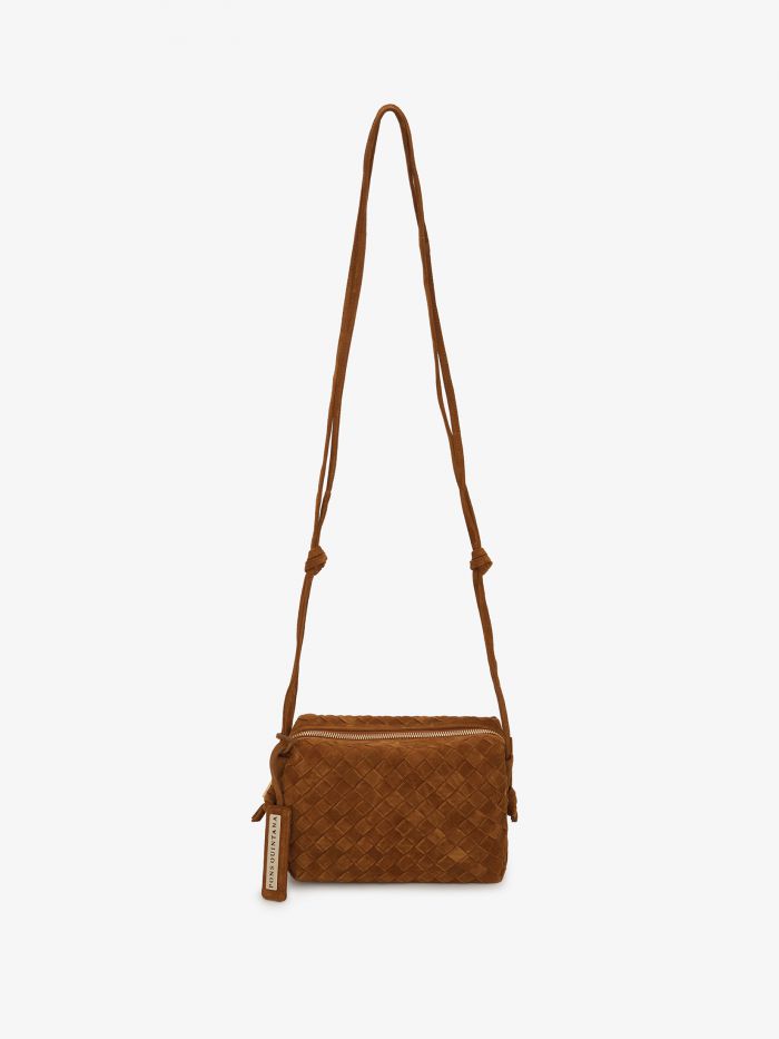 תיק זמש קלוע - תיקים