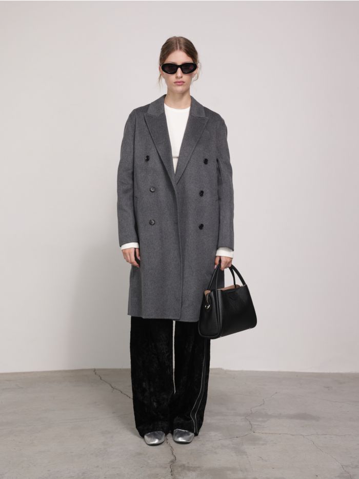 מעיל צמר ארוך - בגדים