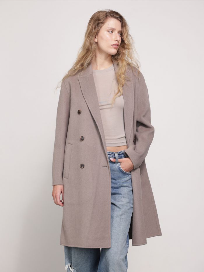 מעיל צמר ארוך - בגדים