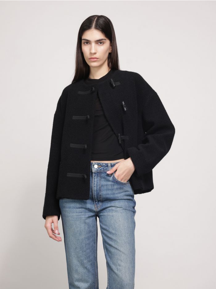 ג’קט תערובת צמר - בגדים