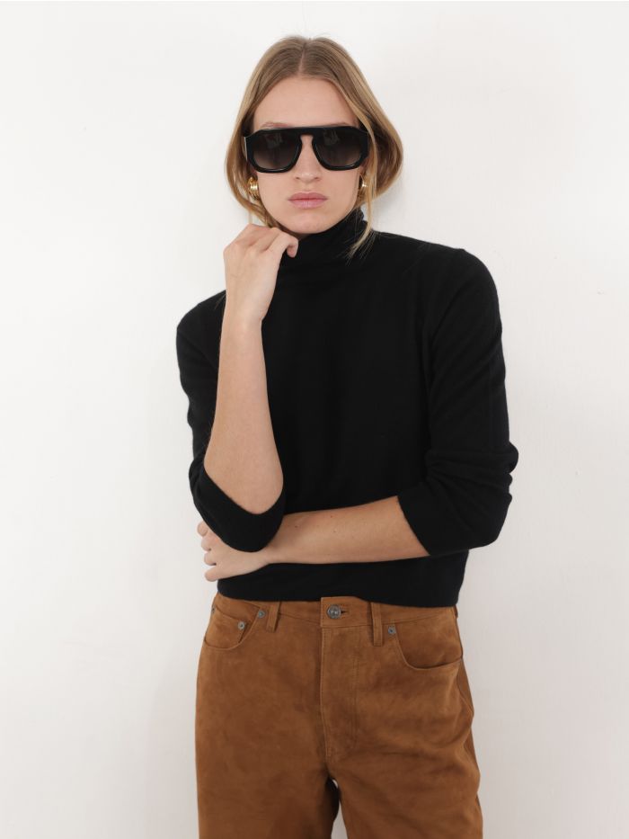 חולצת גולף מקשמיר - בגדים