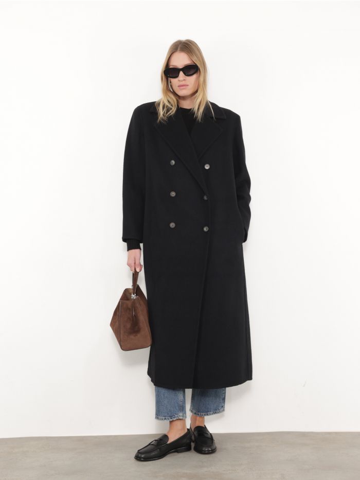 מעיל צמר ארוך - בגדים