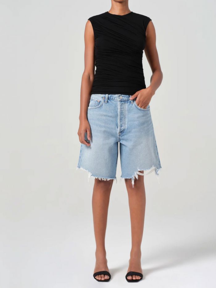 מכנסי ג’ינס קצרים INDRA - בגדים