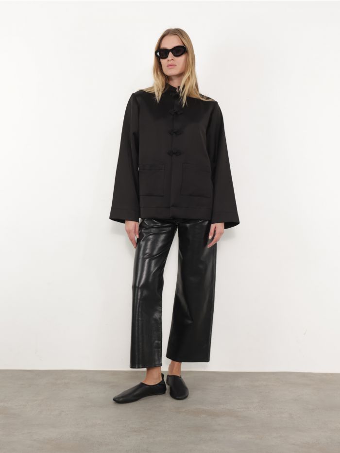 מכנסי דמוי עור REN - בגדים