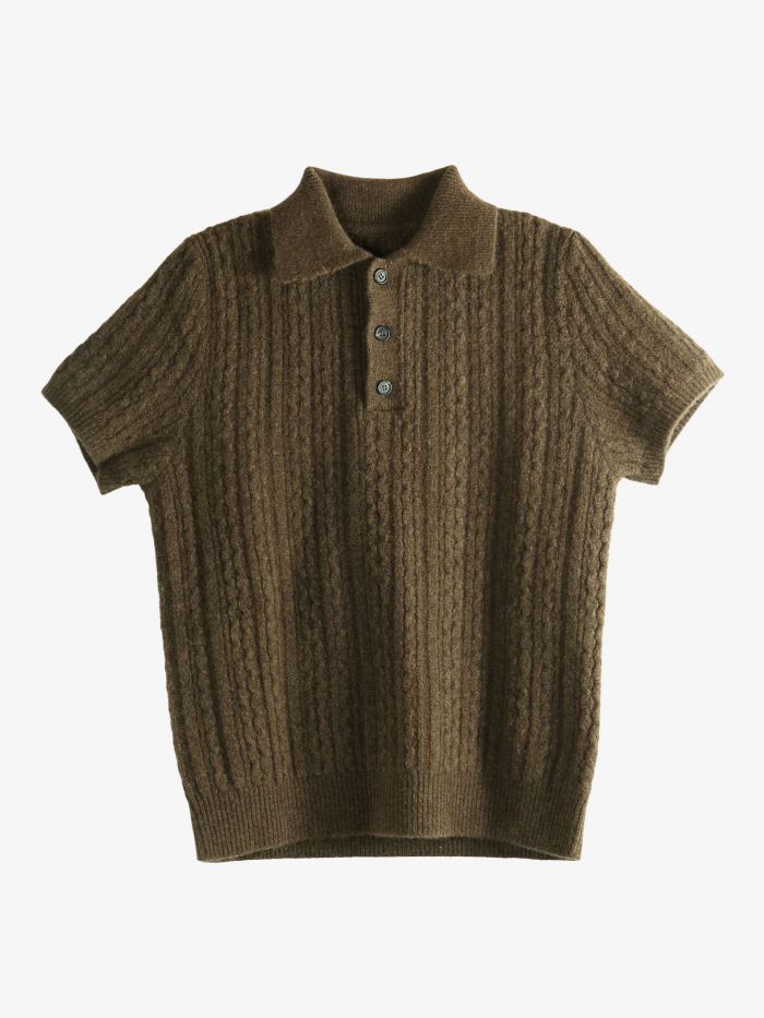 סריג מפתח פולו - בגדים