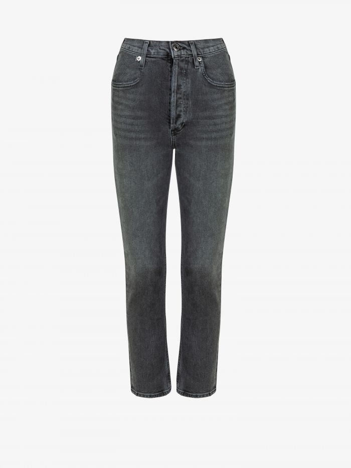 מכנסי ג’ינס ריילי בגזרה ישרה - בגדים