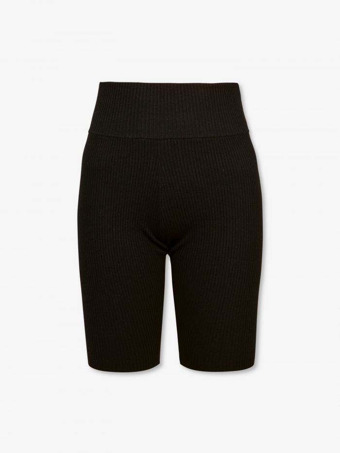 טייץ קצר בגזרה מבד ריב - בגדים