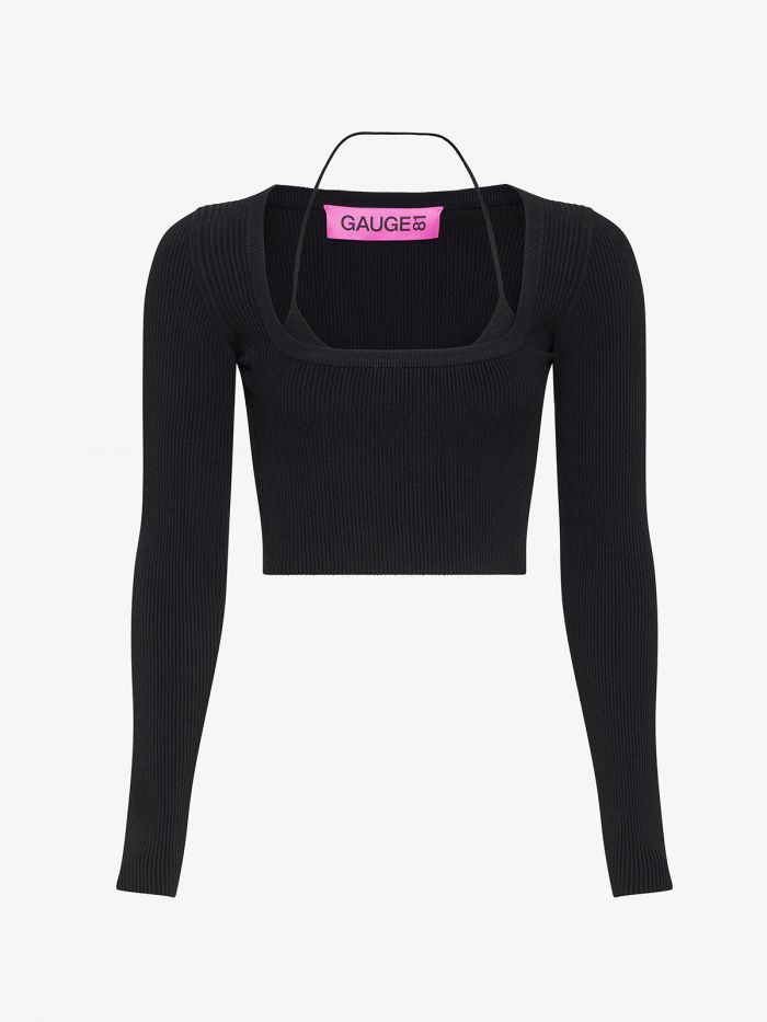 חולצת בד ריב שכבות - בגדים