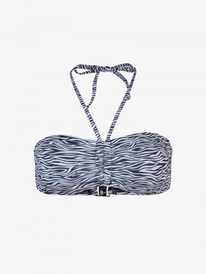 טופ בגד ים סטרפלס - בגדים