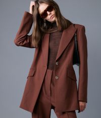 ג’קט עם חגורת מותן - בגדים