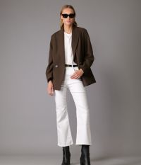 מגפוני עקב מעור - נעליים