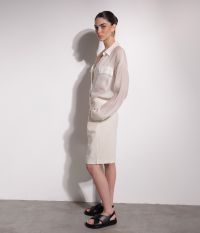 מכנסי ברמודה מחויטים - בגדים