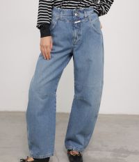 מכנסי ג׳ינס בלון RIDGE - בגדים