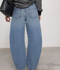 מכנסי ג׳ינס בלון RIDGE - בגדים