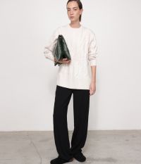 סריג אוברסייז צמות - בגדים