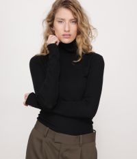 סריג גולף תערובת צמר - בגדים