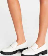 נעלי מוקסין מעור - נעליים