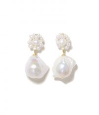 עגילי פנינים א-סימטריים - אביזרים