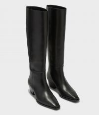 מגפוני ברך מעור - נעליים