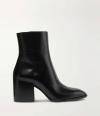 מגפוני עקב מעור - נעליים