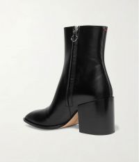 מגפוני עקב מעור - נעליים