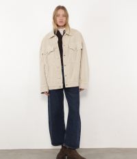 ג’קט קורדרוי אוברסייז - בגדים