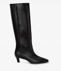 מגפי ברך מעור - נעליים