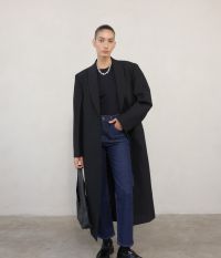 מעיל ארוך מחויט - בגדים