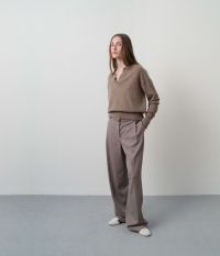 סריג פולו מצמר - בגדים