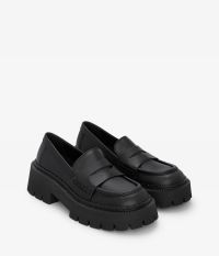 נעלי מוקסינים סוליית טרקטור - נעליים