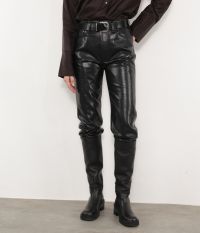 מכנסי דמוי עור 90’S - בגדים