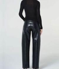 מכנסי דמוי עור DETOX - בגדים