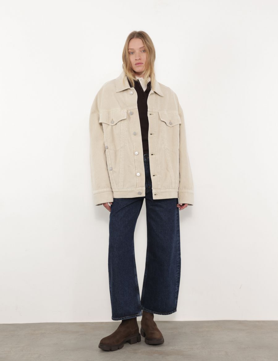 CrossSell Product ג’קט קורדרוי אוברסייז