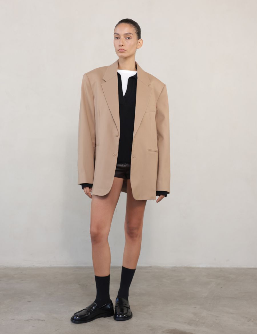 CrossSell Product נעלי מוקסינים מעור