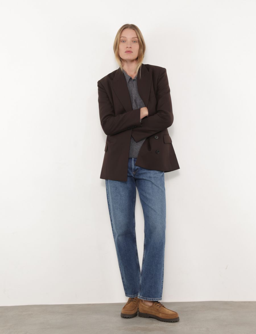 CrossSell Product נעלי מוקסינים עם שרוכים