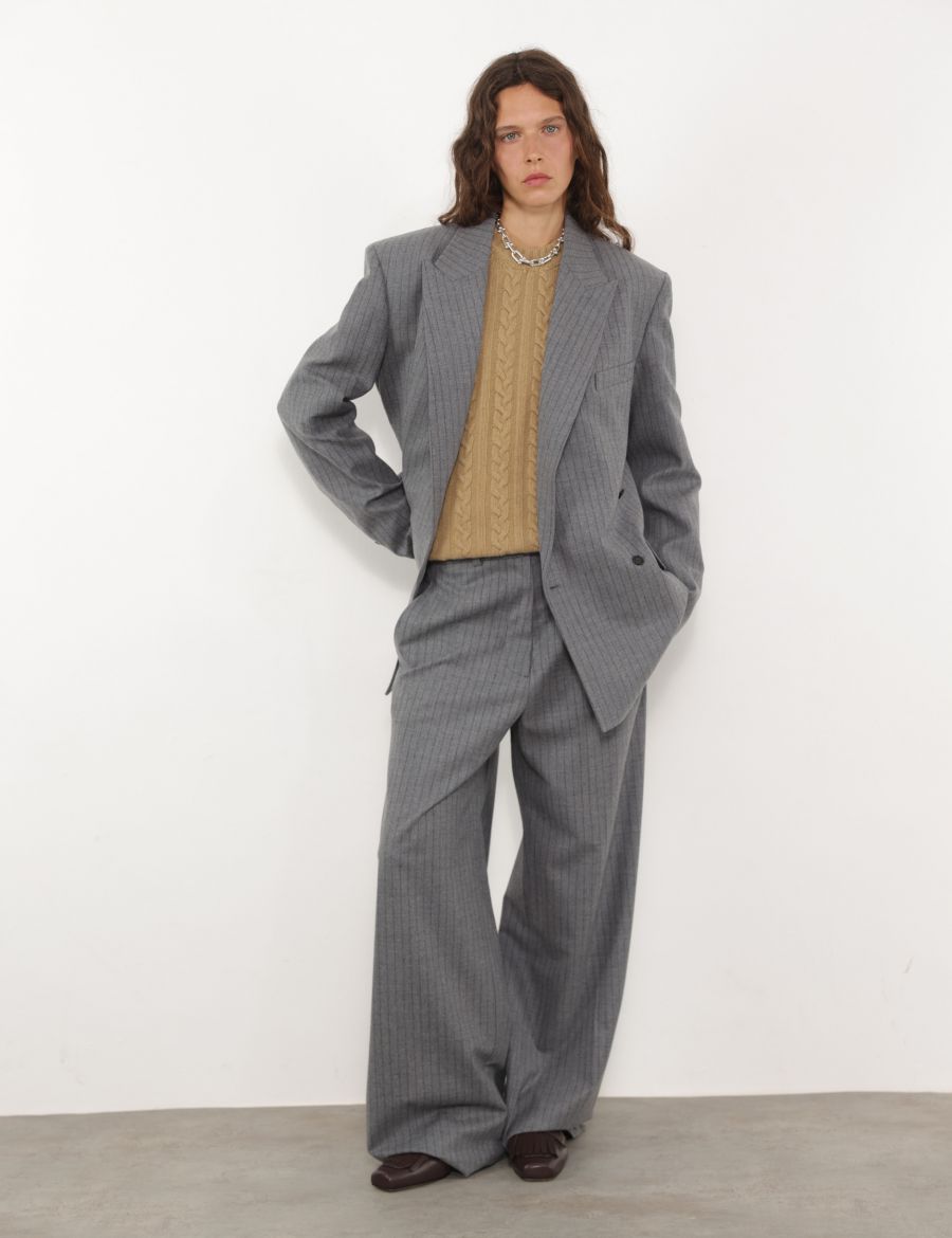 CrossSell Product סריג צמר צמות CABLE