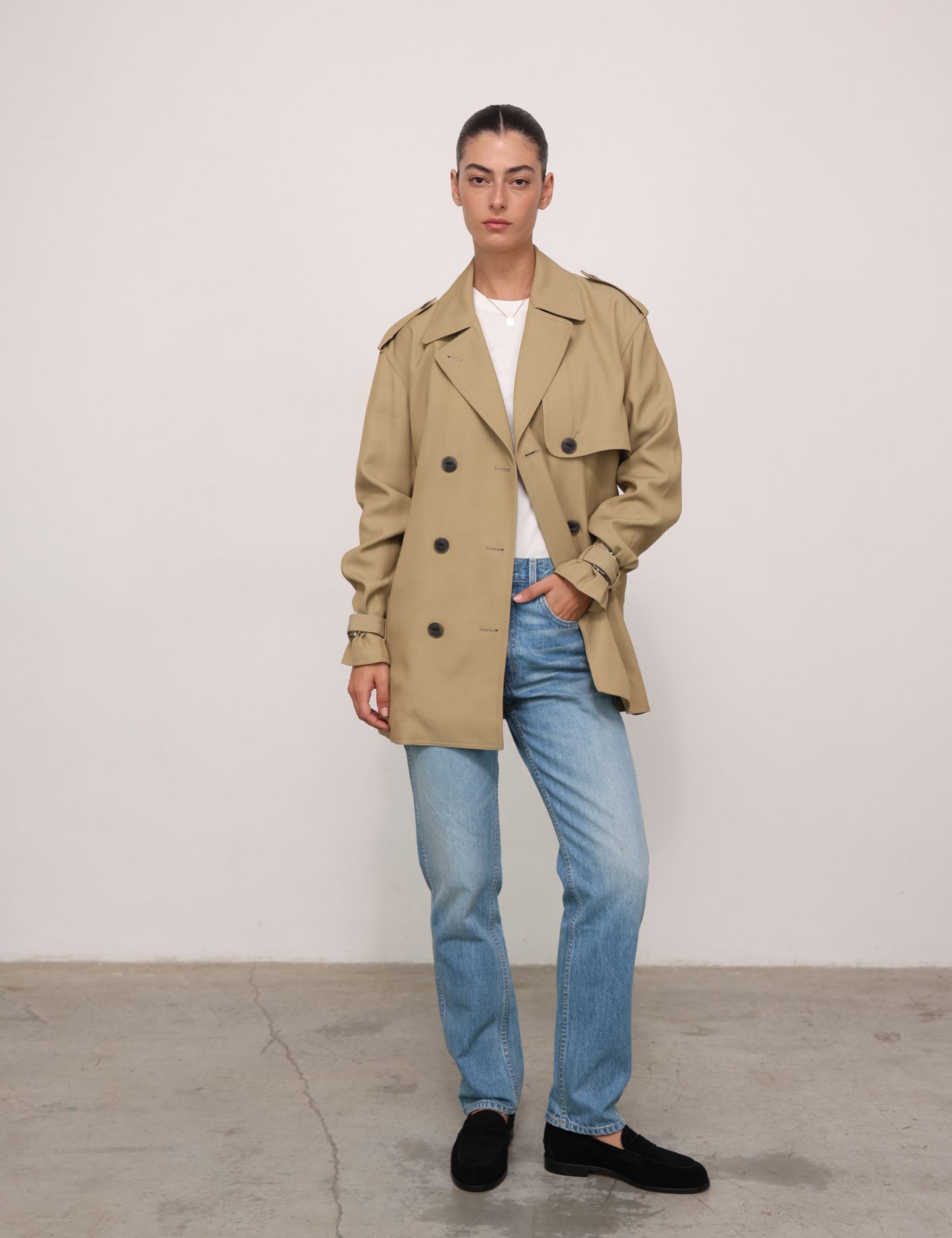 מכנסי ג’ינס סלים - בגדים