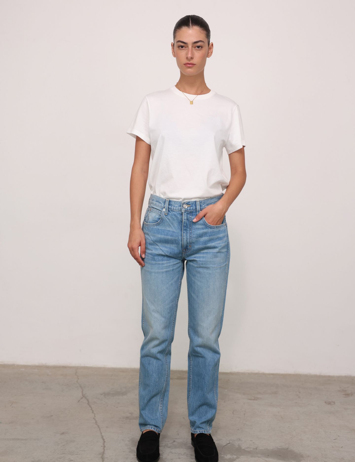 מכנסי ג’ינס סלים - בגדים