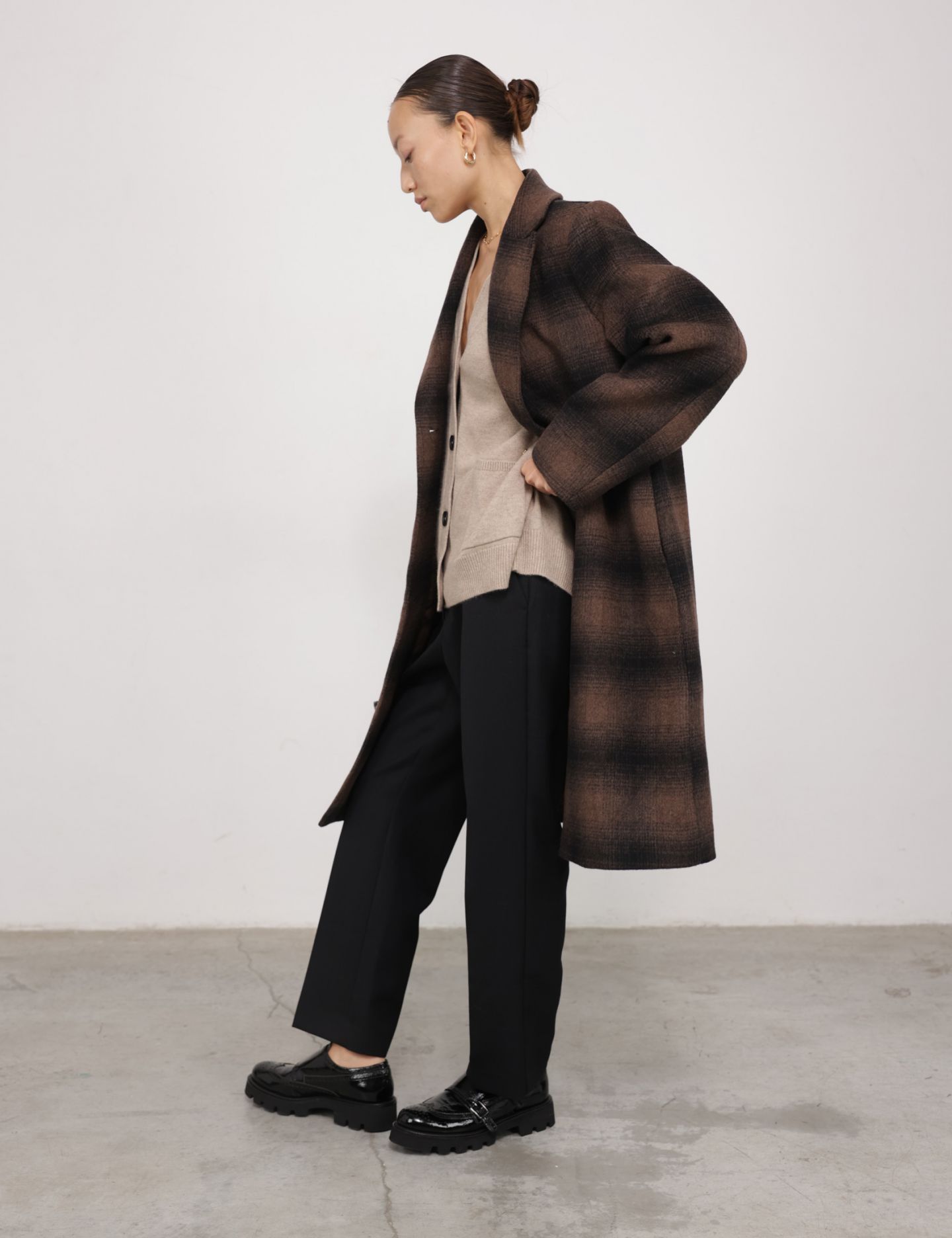 מכנסיים מחויטים BLAINE - בגדים