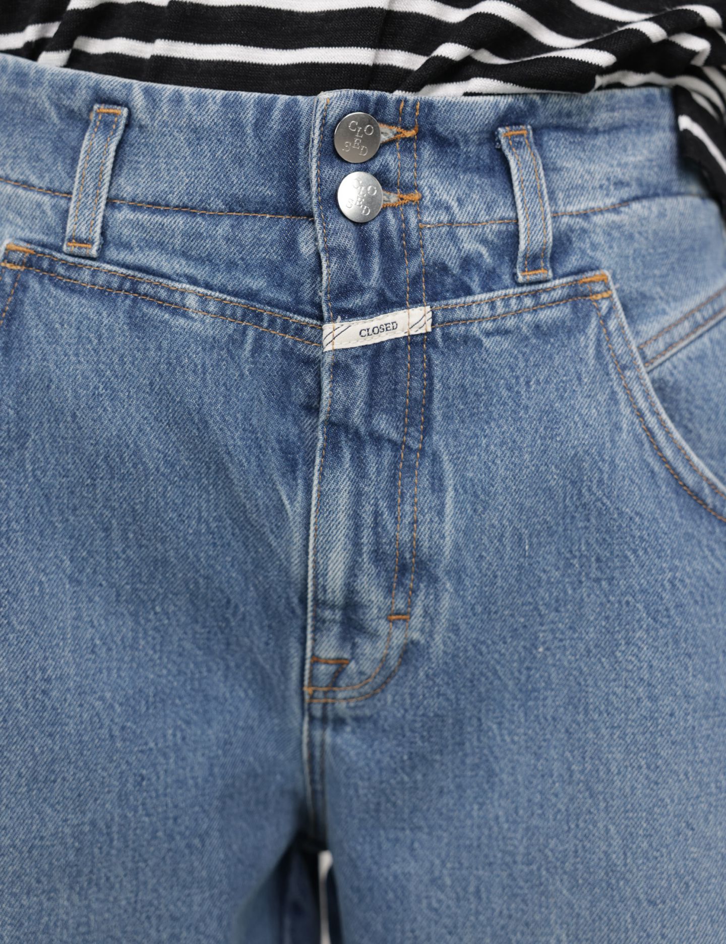 מכנסי ג׳ינס בלון RIDGE - בגדים